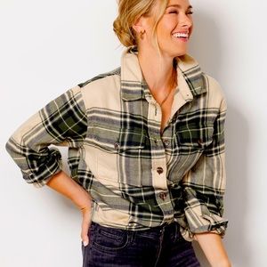 Sanctuary London plaid Shacket